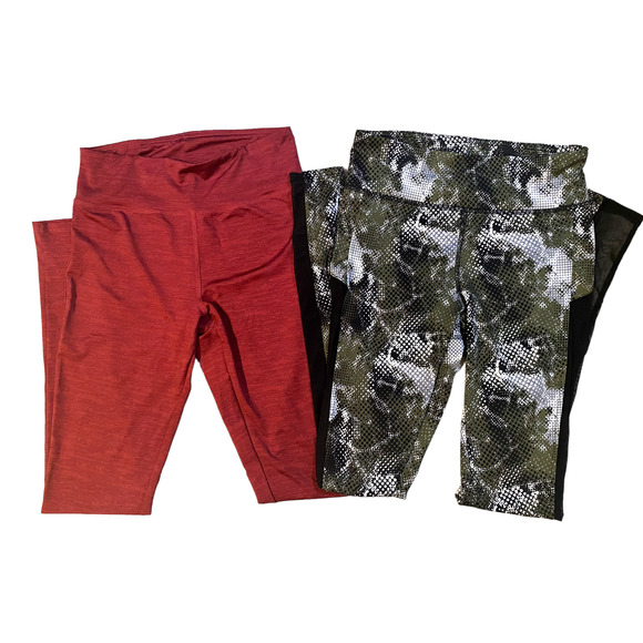 Yandy.com Active Leggings Bundle Lot of 2 Womens Size S - Picture 1 of 12